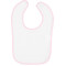 Bavette pour bébé en ratine de Rabbit Skins avec boutons-pression