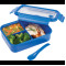 Boîte à bento de stockage des aliments à trois compartiments