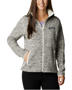 Pull météo pour femme entièrement zippé