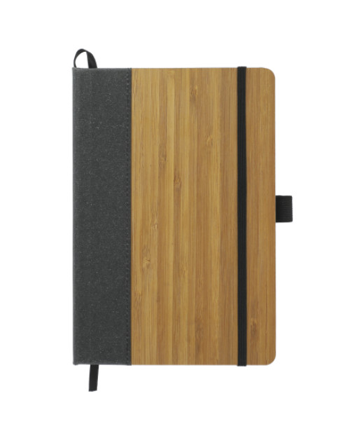 Carnet de notes relié en bambou FSC Mix de 5,5" x 8,5" Carnet de notes relié en bambou FSC Mix de 5,5" x 8,5"
