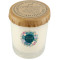 Bougie en pot en verre de 11 oz de brume océanique et de mousse