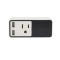 Prise intelligente Wifi avec logo lumineux avec sortie USB