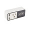 Prise intelligente Wifi avec logo lumineux avec sortie USB