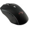 Souris optique sans fil avec logo lumineux