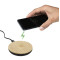 Tapis de chargement sans fil universel en bambou