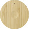 Tapis de chargement sans fil universel en bambou