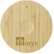Tapis de chargement sans fil universel en bambou