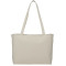 Cabas à fermeture éclair en toile de coton 12 oz
