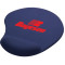 Tapis de souris / repose-poignet en gel jersey solide