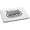 Tapis de souris rectangulaire en caoutchouc 1/4