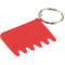 Porte-clés brosse à clavier en silicone