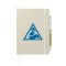 Carnet relié en coton biologique 5