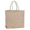 Cabas en jute à chevrons