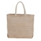 Cabas en jute à chevrons