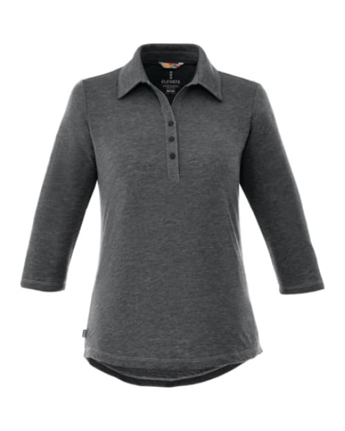 Polo TIPTON Three Qtr Slv pour femme Polo TIPTON Three Qtr Slv pour femme
