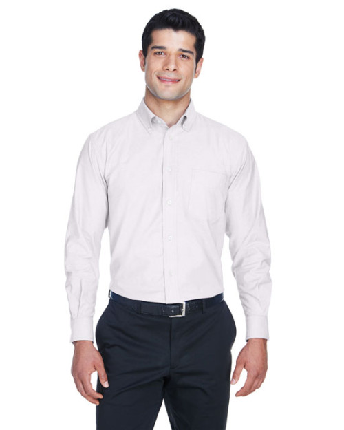 Chemise pour homme oxford à manches longues facile à laver de Harriton Chemise pour homme oxford à manches longues facile à laver de Harriton